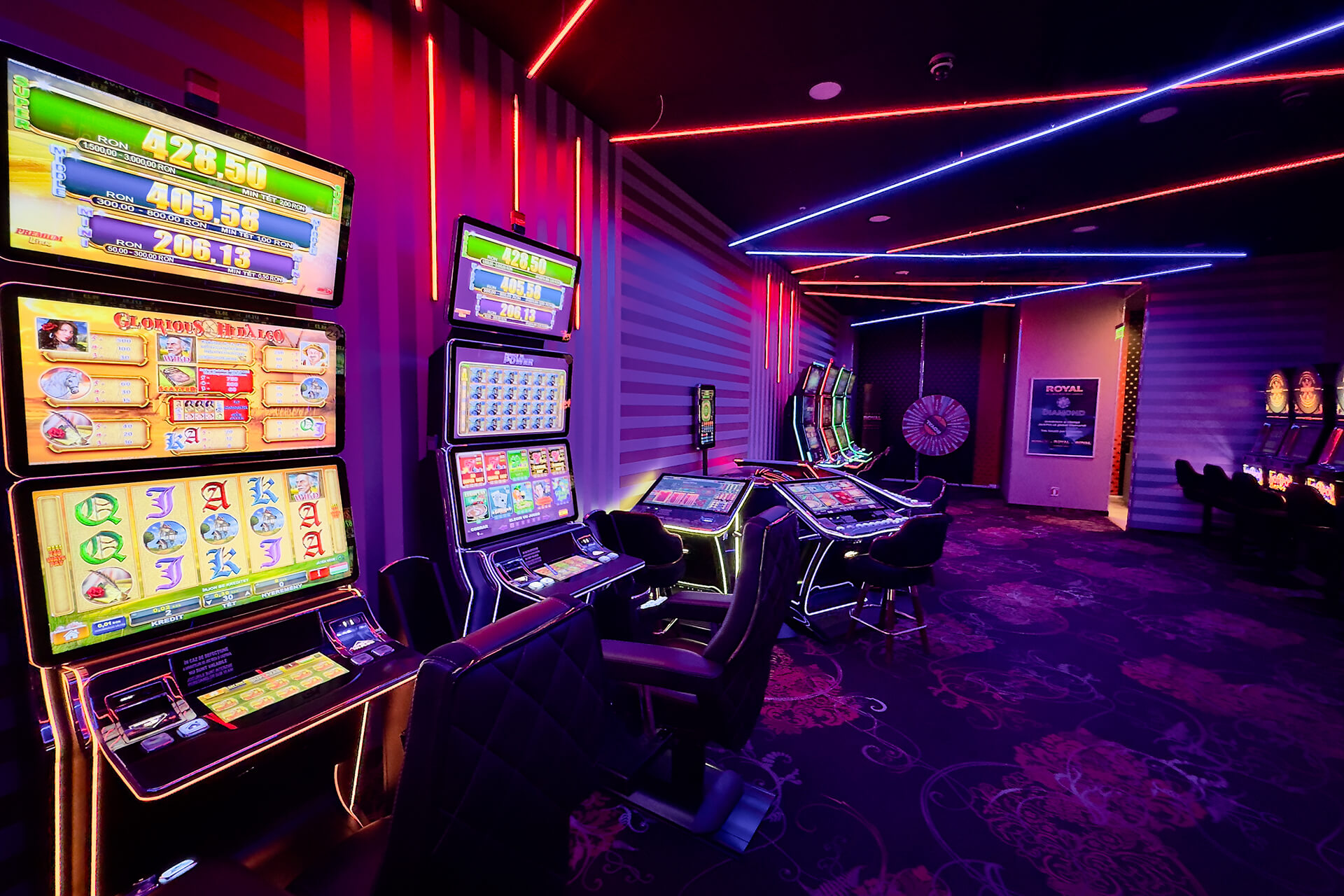 Mochete pentru Casino si Sali de jocuri